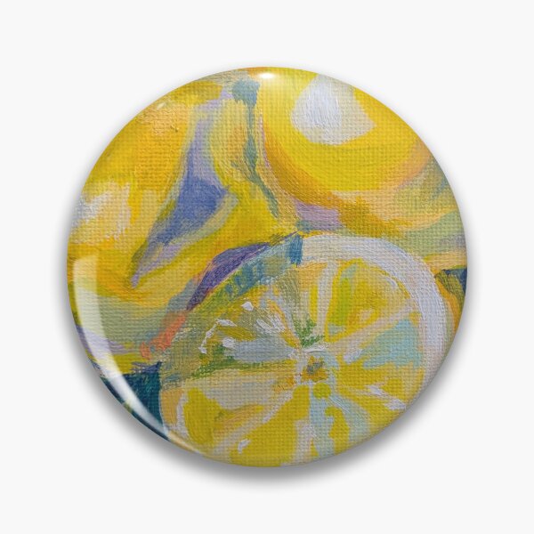 Item preview, Juicy Fresh Lemons Still Life Painting designed and sold by Mariamoart.