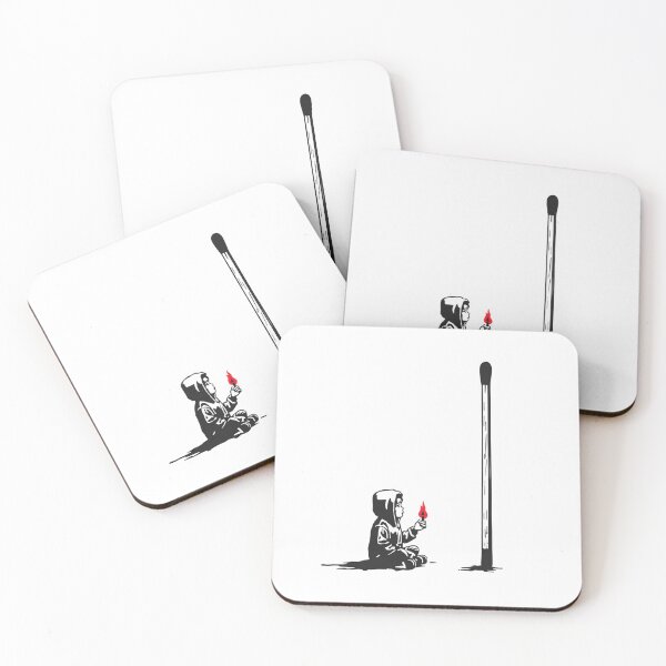 Item preview, The Giant Match – Minimalist Stencil Art designed and sold by Cavalier-org.