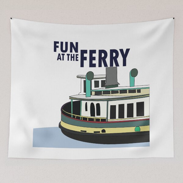 Item preview, Fun At The Ferry Boat Travel designed and sold by Nisha Prabhu.