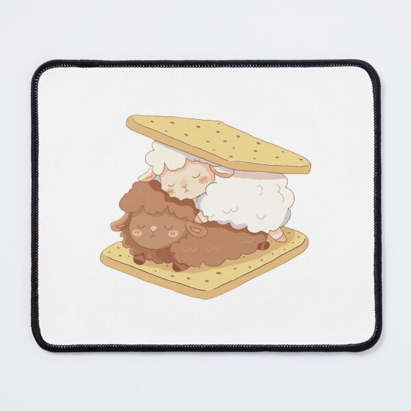 Item preview, Sleepy Sheep Snack Funny Sweet Smores Dessert Pun  designed and sold by MORBEAL.