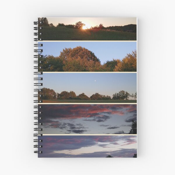 Item preview, Sunset Sequence Untouched Nature Sky Collage designed and sold by Nature Moments.