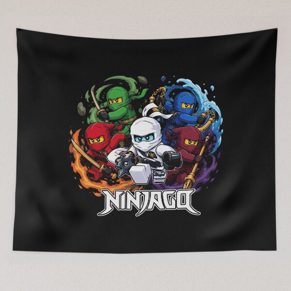 Item preview, Ninjago Retro Graphic Design designed and sold by ShermanCole.