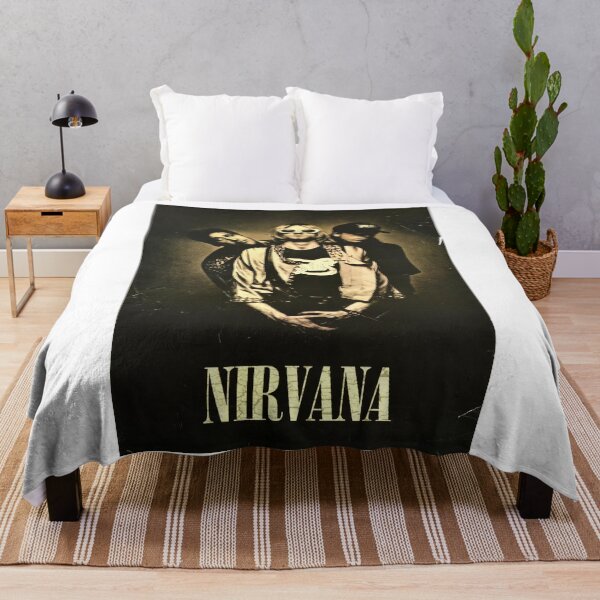 Item preview, Póster vintage de la banda grunge Nirvana – Estética del rock alternativo de los 90 designed and sold by vlaminnhoo.