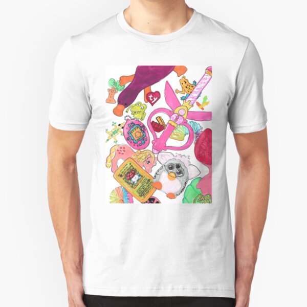 90's Kid Toys Pride Slim Fit T-Shirt