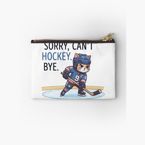 Item preview, Sorry Can't Hockey Bye Funny Cat Ice Hockey Player Gift T-Shirt designed and sold by KTD28_SHOP.