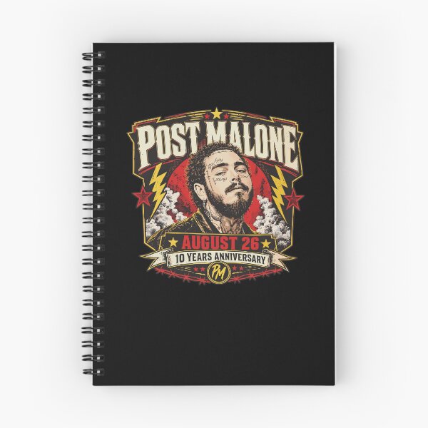 Item preview, Malone August 26 10th Anniversary Hiphop Fan designed and sold by Mind-Drift.