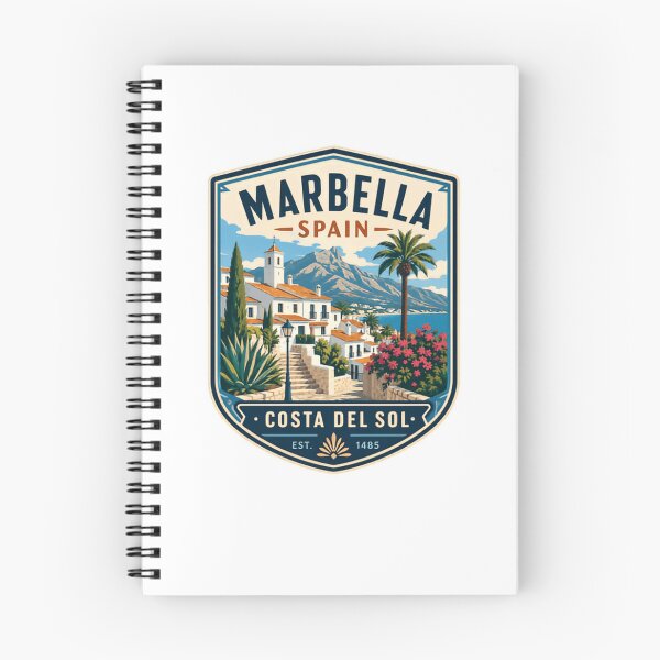 Item preview, Marbella Spain Costa Del Sol Est. 1485 Travel Souvenir Vacationer designed and sold by Star3NowForMe.