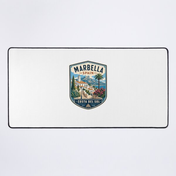 Item preview, Marbella Spain Costa Del Sol Est. 1485 Travel Souvenir Vacationer designed and sold by Star3NowForMe.