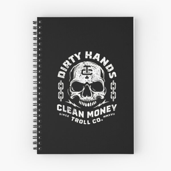 Item preview, Dirty Hand Clean Money Golden Skull Workwear Vintage  designed and sold by roartusa.
