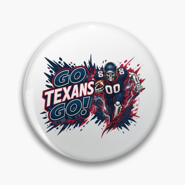 Artikelvorschau, Auf geht's, Texans! Houston Texans Football-Fan #0082 entworfen und verkauft von GLUVY-THEME.