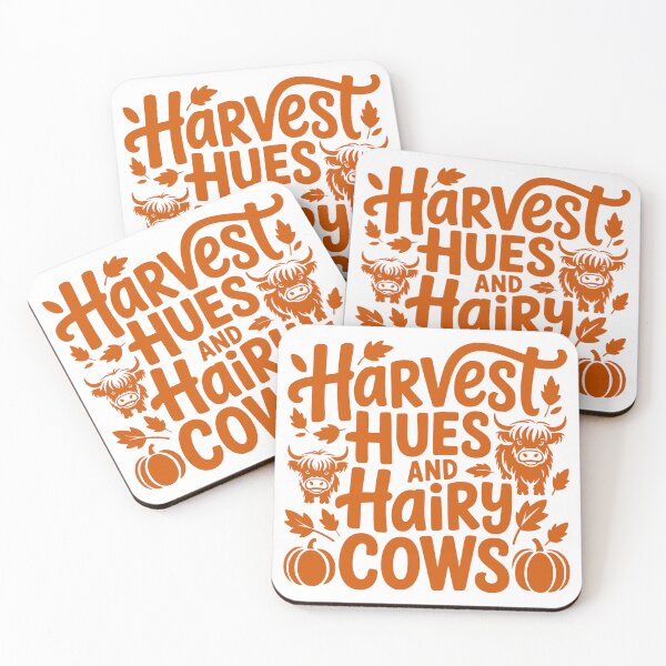 Item preview, Harvest Hues and Hairy Cows designed and sold by theartfulaspie.