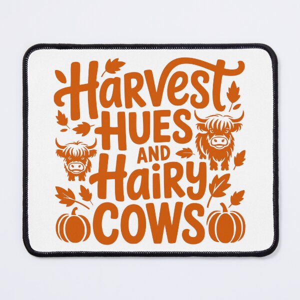 Item preview, Harvest Hues and Hairy Cows designed and sold by theartfulaspie.