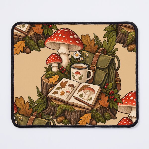 Item preview, Forest Study Mushroom Sticker designed and sold by tviyluv.