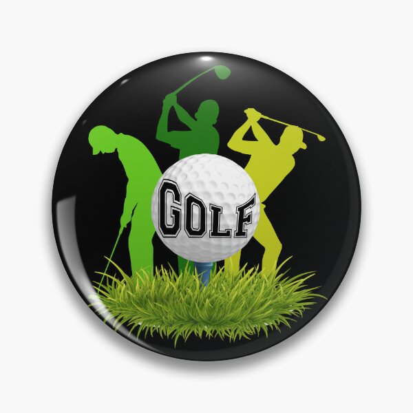 Item preview, Golf Ball and Golfer Silhouettes – Golf Sport Design designed and sold by Szpaku desart .