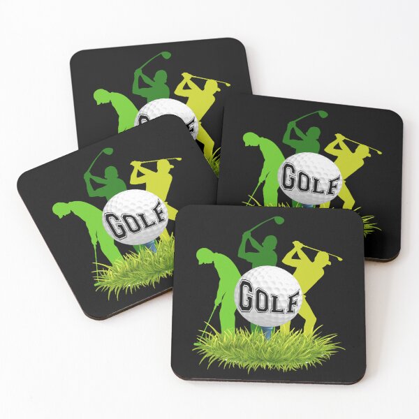 Item preview, Golf Ball and Golfer Silhouettes – Golf Sport Design designed and sold by Szpaku desart .