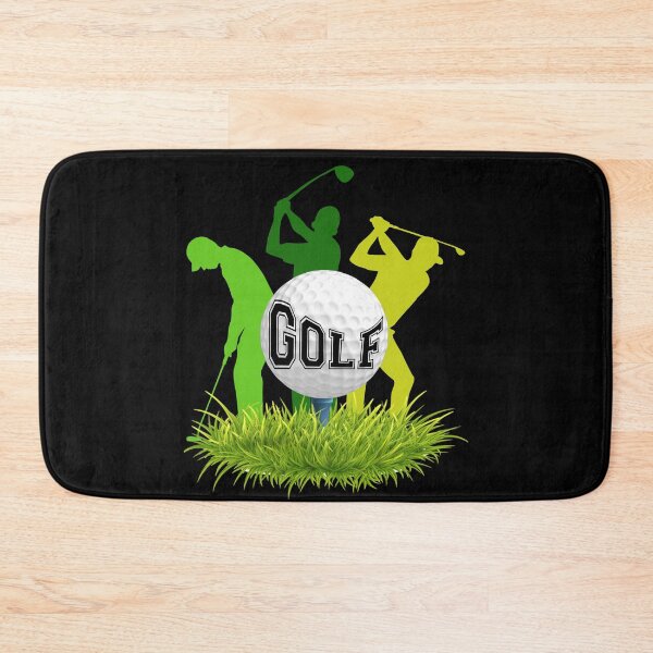 Item preview, Golf Ball and Golfer Silhouettes – Golf Sport Design designed and sold by Szpaku desart .