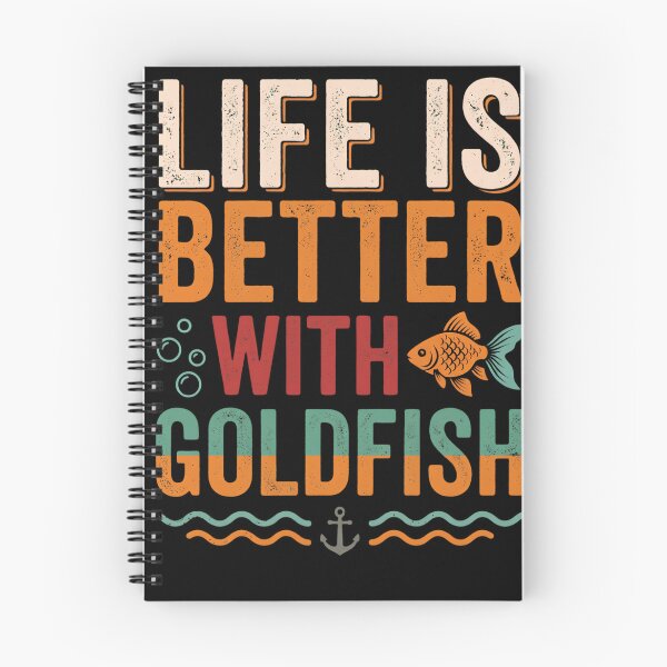 Item preview, Life Is Better With Goldfish Goldfish Owner Fishkeeping Pet Lover designed and sold by w66aboo.