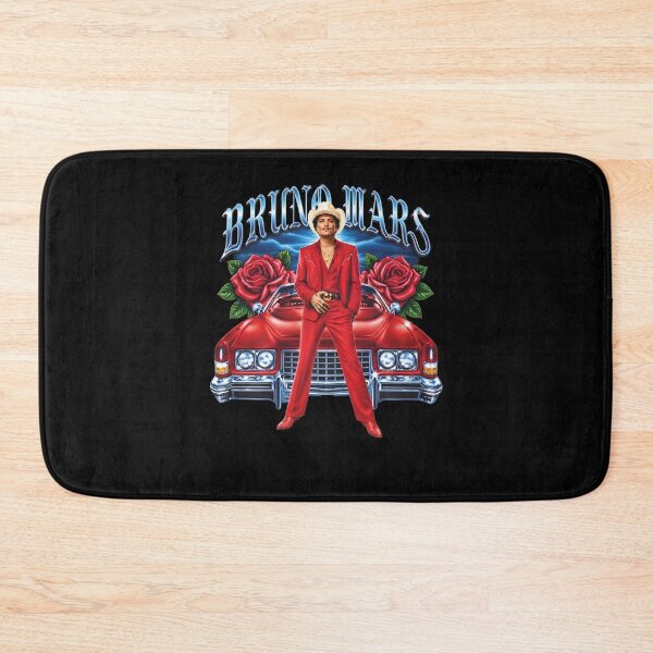 Item preview, Bruno The Romantic Red Cadillac Rose Vintage Fan Art designed and sold by Mind-Drift.