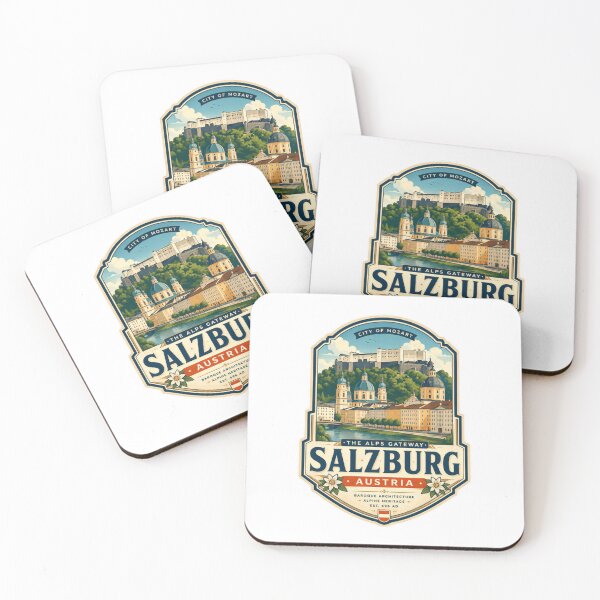 Item preview, Salzburg Austria City Of Mozart The Alps Gateway Travel Destination designed and sold by Star3NowForMe.