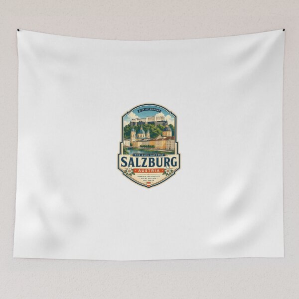 Item preview, Salzburg Austria City Of Mozart The Alps Gateway Travel Destination designed and sold by Star3NowForMe.