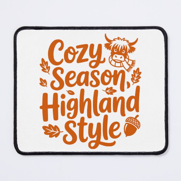 Item preview, Cozy Season Highland Style designed and sold by theartfulaspie.