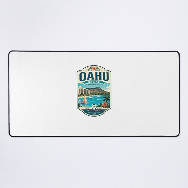 Item preview, Oahu Hawaii Waikiki Beach Surf Paradise Island Travel Vacation designed and sold by Star3NowForMe.