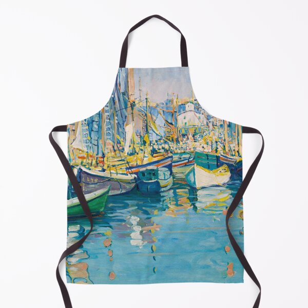 Item preview, Boats in Harbor, Gloucester by Jane Peterson 1916 designed and sold by Jéanpaul Ferro.