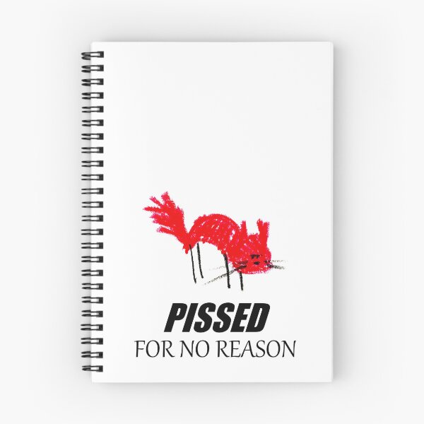 Item preview, Pissed for No Reason — Angry Cat Art designed and sold by dekewightman.
