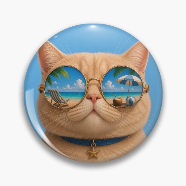 Item preview, cat on vacation  designed and sold by Thetdesigns.