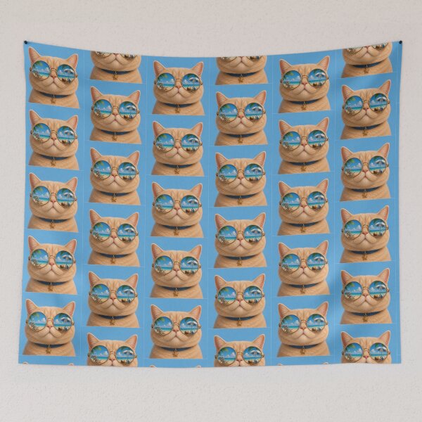 Item preview, cat on vacation  designed and sold by Thetdesigns.