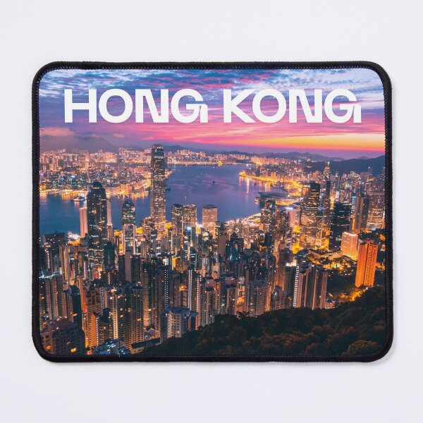 Item preview, Hong Kong Night Skyline Cyberpunk Streetwear Tee designed and sold by ArtisanPrintHk.
