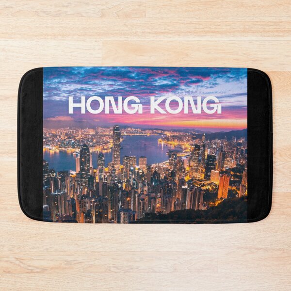 Item preview, Hong Kong Night Skyline Cyberpunk Streetwear Tee designed and sold by ArtisanPrintHk.