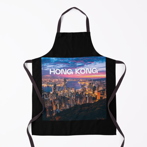 Item preview, Hong Kong Night Skyline Cyberpunk Streetwear Tee designed and sold by ArtisanPrintHk.