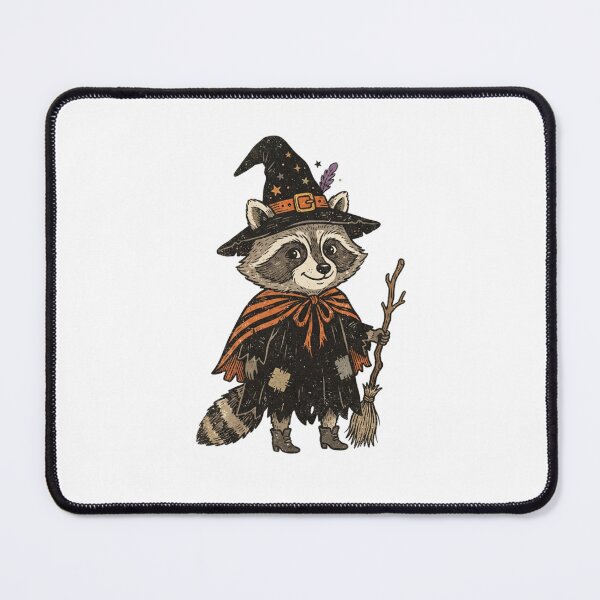 Item preview, Raccoon Halloween Witch Hat designed and sold by SOUFIANE1991.