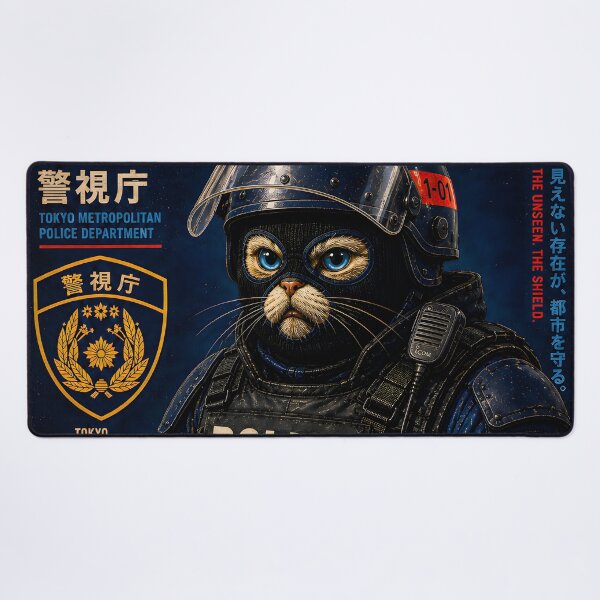 Item preview, Special Forces Cat Posters - Tokyo Metropolitan Police SAP (J) designed and sold by OPERATOR-7794.