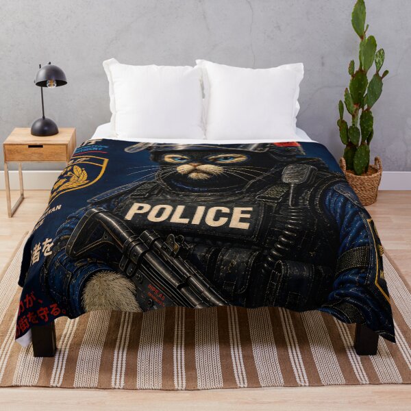 Item preview, Special Forces Cat Posters - Tokyo Metropolitan Police SAP (J) designed and sold by OPERATOR-7794.