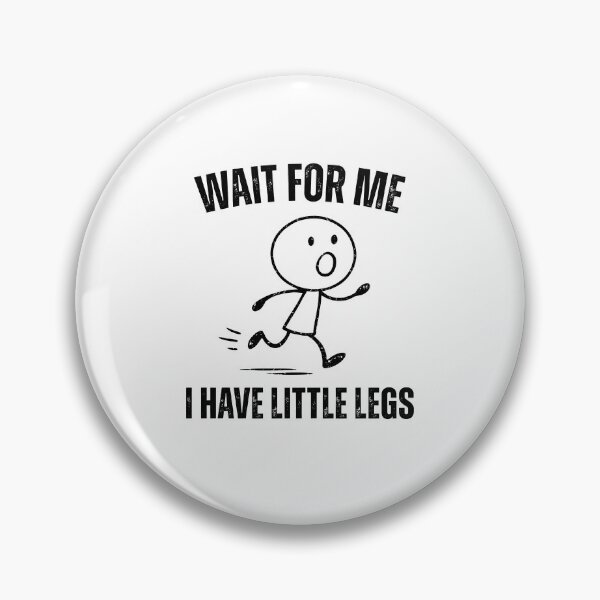 Item preview, Funny Little Legs Stick Figure Humor designed and sold by cerima.