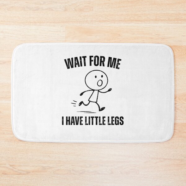 Item preview, Funny Little Legs Stick Figure Humor designed and sold by cerima.