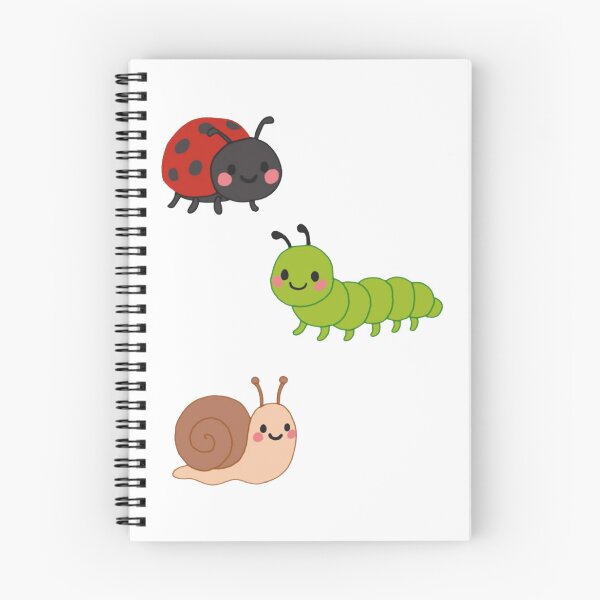 Item preview, Happy Garden Friends Cute Insect Caterpillar Snail Art designed and sold by MORBEAL.