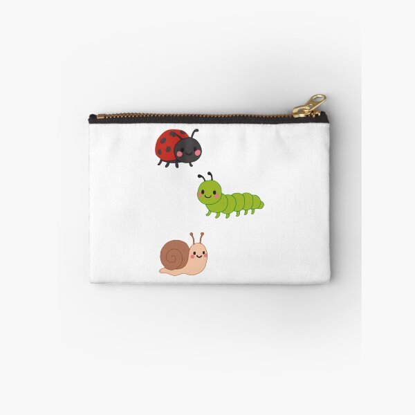 Item preview, Happy Garden Friends Cute Insect Caterpillar Snail Art designed and sold by MORBEAL.