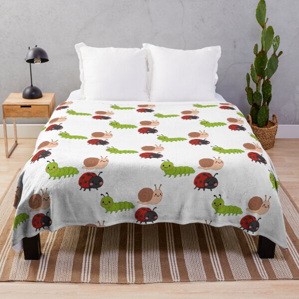 Item preview, Happy Garden Friends Cute Insect Caterpillar Snail Art designed and sold by MORBEAL.