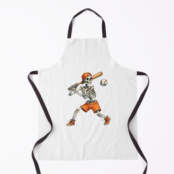 Item preview, Funny Skeleton Baseball Halloween Spooky Sports designed and sold by roartusa.