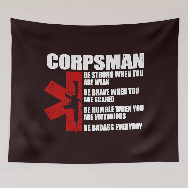 Item preview, Inspirational Corpsman Quote designed and sold by ByLengdisan.