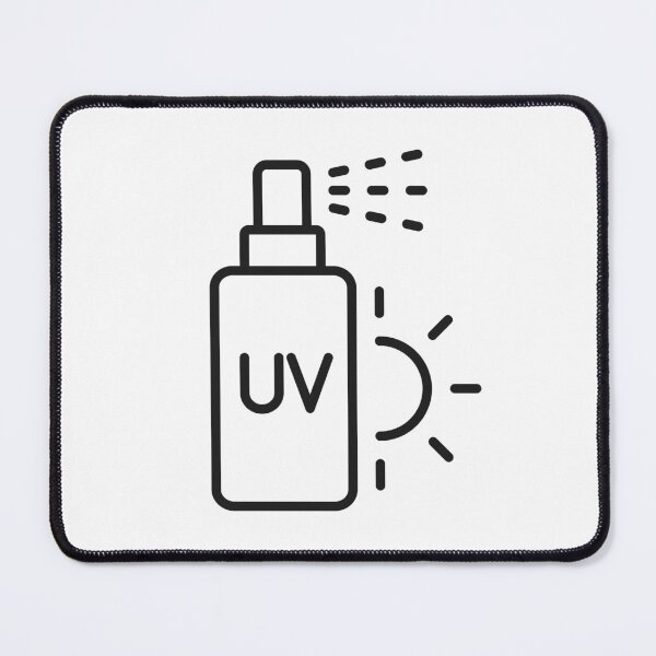 Item preview, UV Sunscreen Bottle Sun Protection Icon designed and sold by VectorForge Studio.