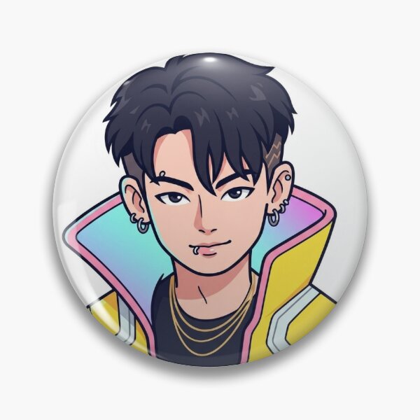Item preview, Jungkook Cyberpunk edgerunners designed and sold by MrSor.