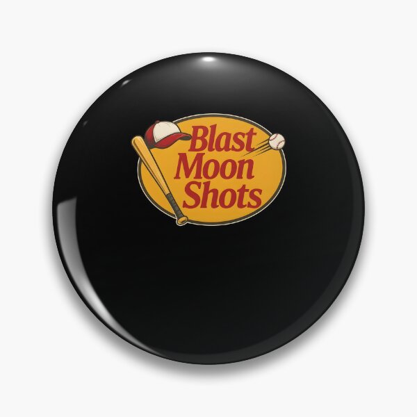 Item preview, Blast Moon Retro Vintage Shots Baseball Home Run designed and sold by Mind-Drift.