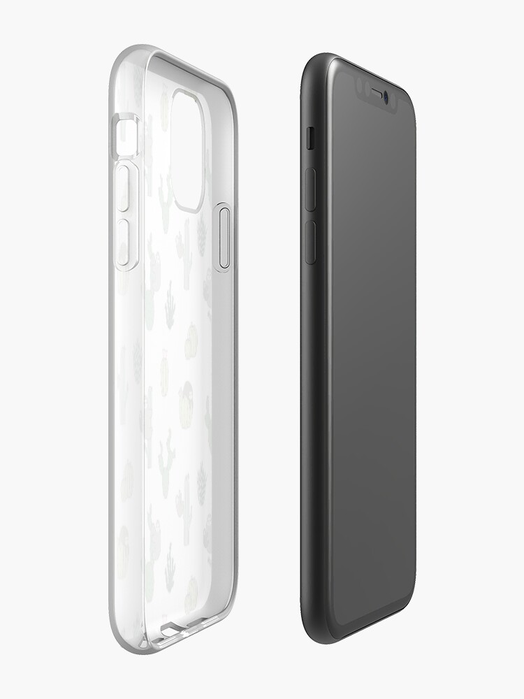 Alternate view of Cacti Sloths iPhone Case & Cover