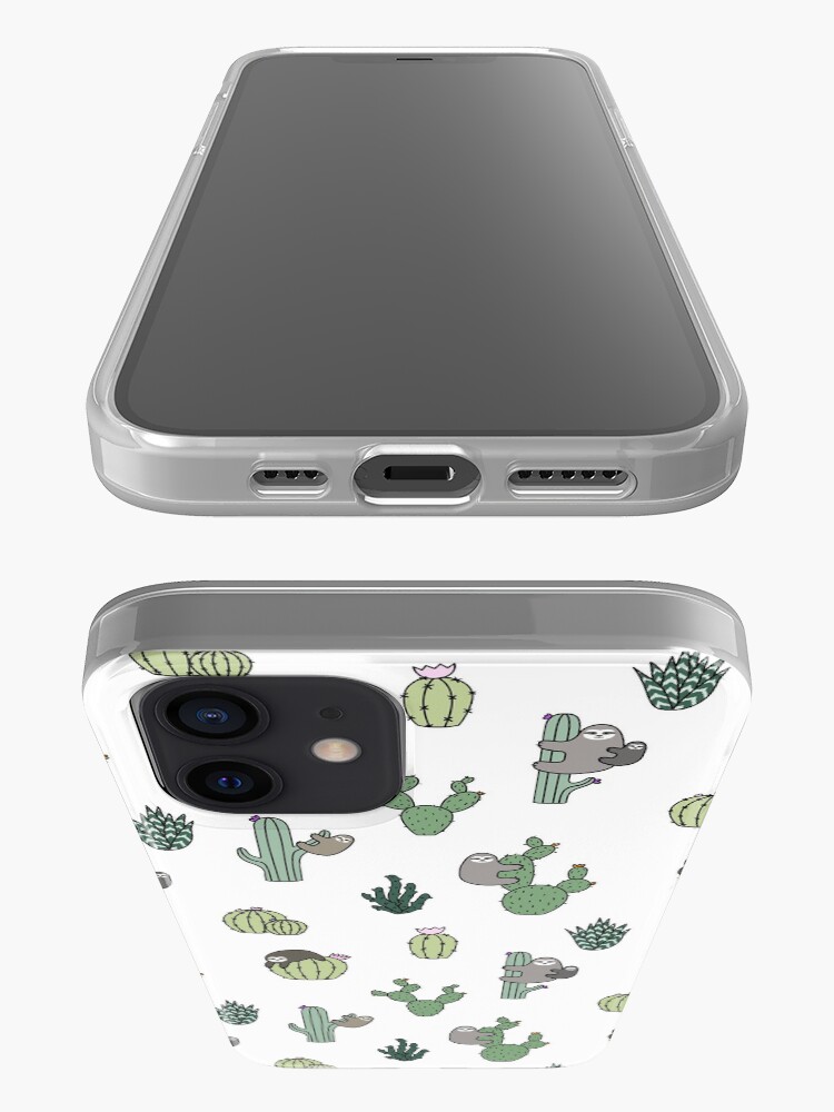 Alternate view of Cacti Sloths iPhone Case & Cover