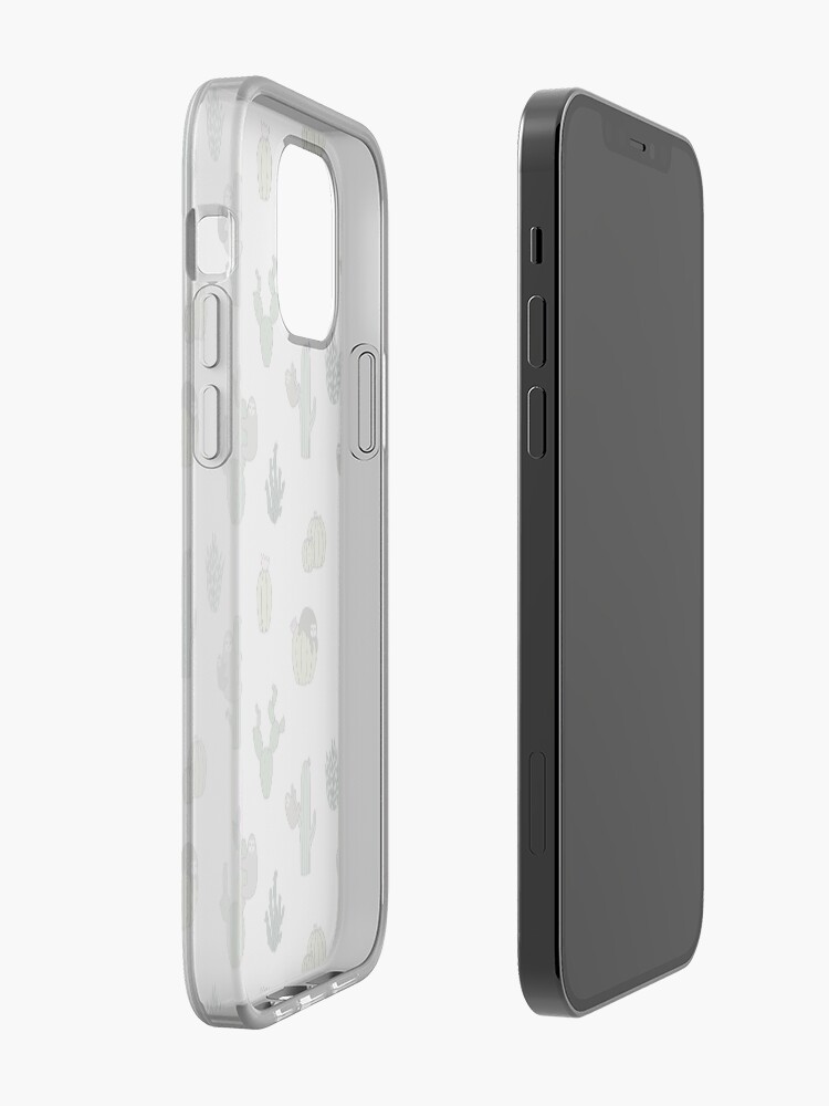 Alternate view of Cacti Sloths iPhone Case & Cover