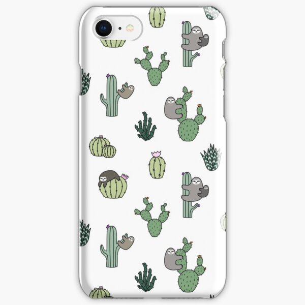 Cacti Sloths iPhone Snap Case